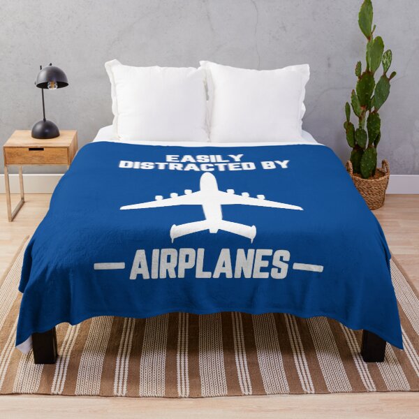 Item preview, Easily Distracted By Airplanes #1 designed and sold by SalahBlt.