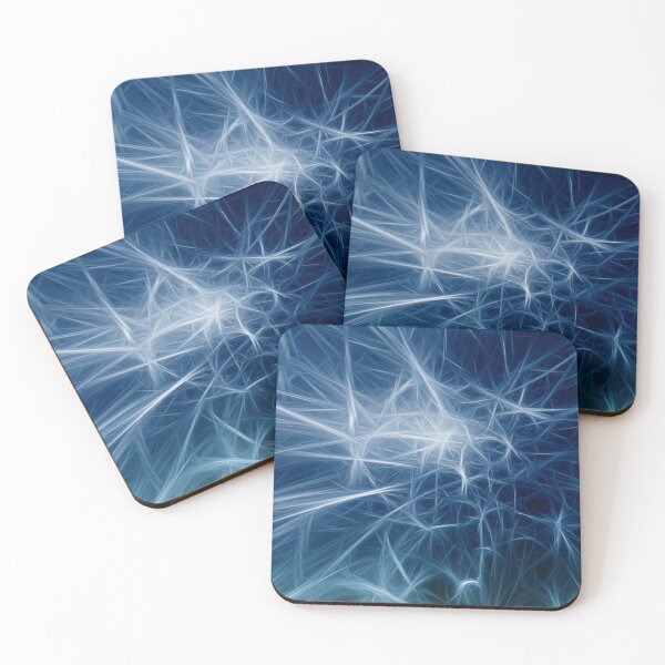 Item preview, Blue And White Abstract Cobweb Designs designed and sold by SeventhGate.
