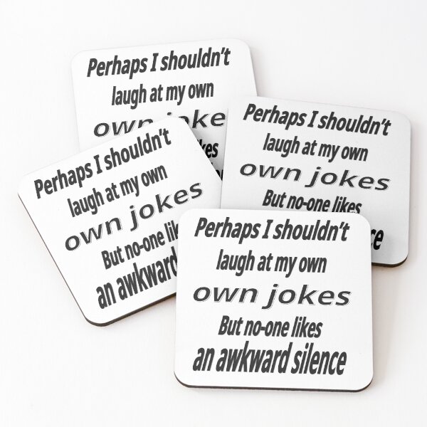 Item preview, Laugh at own jokes designed and sold by CottagePop.