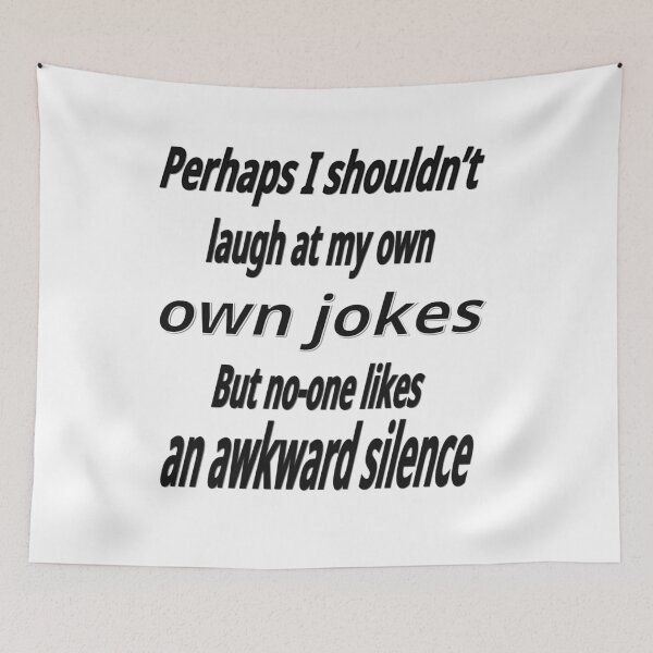 Item preview, Laugh at own jokes designed and sold by CottagePop.