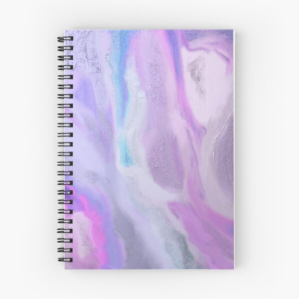 Item preview, Abstract lilac blue texture print. designed and sold by UVI-CA.