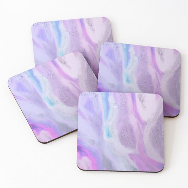 Item preview, Abstract lilac blue texture print. designed and sold by UVI-CA.