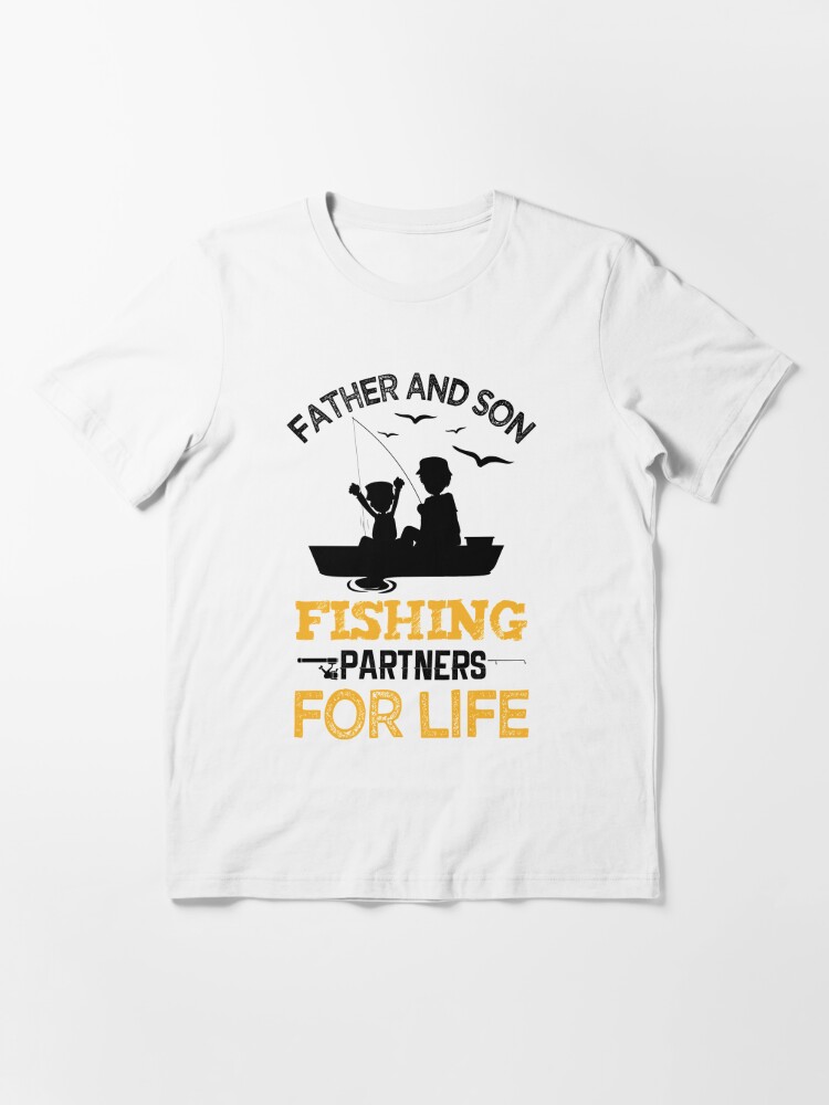 Father And Son Fishing Partners For Life Essential T-Shirt for