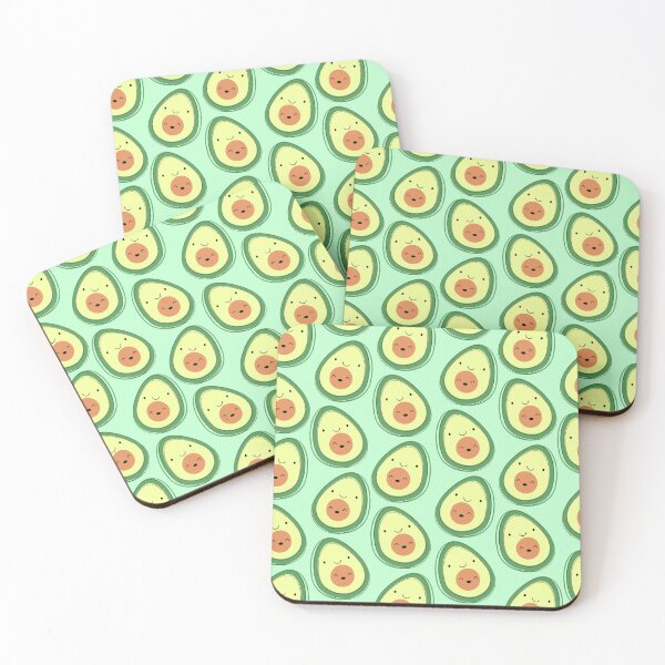 Item preview, Smiley avocado green pattern  designed and sold by priyankajustine.