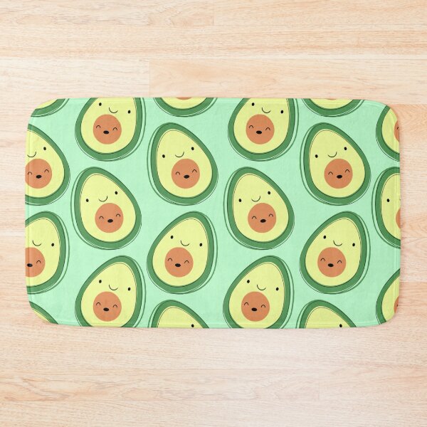 Item preview, Smiley avocado green pattern  designed and sold by priyankajustine.