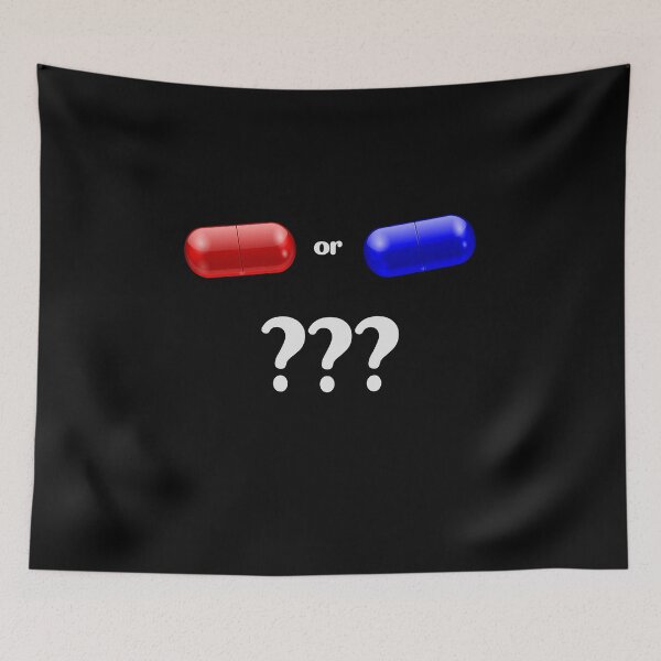 Item preview, red pill or blue pill - Truth seekers designed and sold by Shirt-Designs.