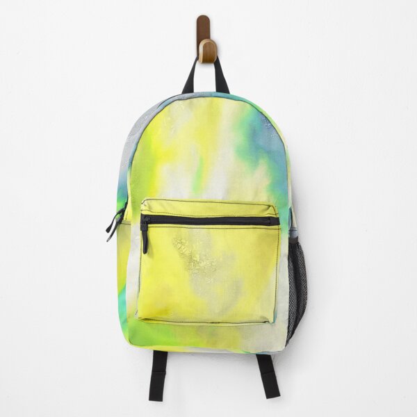 Item preview, Abstract yellow-blue texture print. designed and sold by UVI-CA.