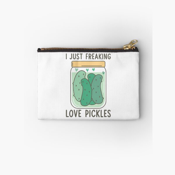 Item preview, I Just Freaking Love Pickles - Charcuterie Patty Pickle Addict Gherkin Lover Addicted Foodie Food Crave Saying Quote designed and sold by TalentGenius.