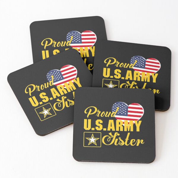 Item preview, Proud Us Army Sister Patriotic Heart designed and sold by ForgottenDrea.