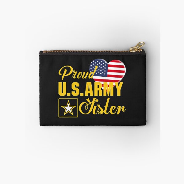 Item preview, Proud Us Army Sister Patriotic Heart designed and sold by ForgottenDrea.