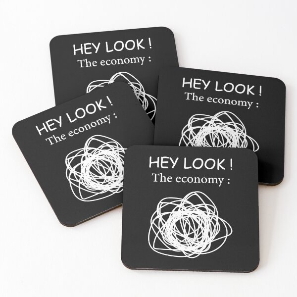Item preview, Hey Look ! The economy -White  designed and sold by WilliamsGFX.