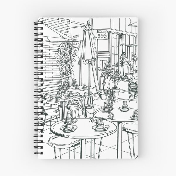 Item preview, Cafe in New York designed and sold by LERILERA.