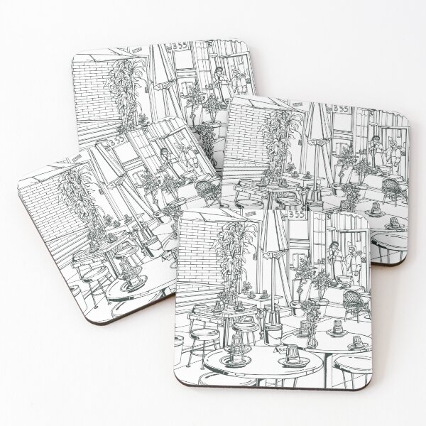 Item preview, Cafe in New York designed and sold by LERILERA.