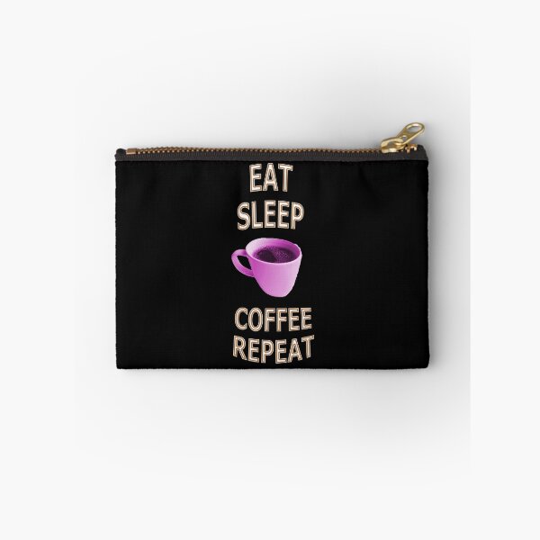Item preview, Eat Sleep Coffee Repeat Illustrated designed and sold by janraydesigns.