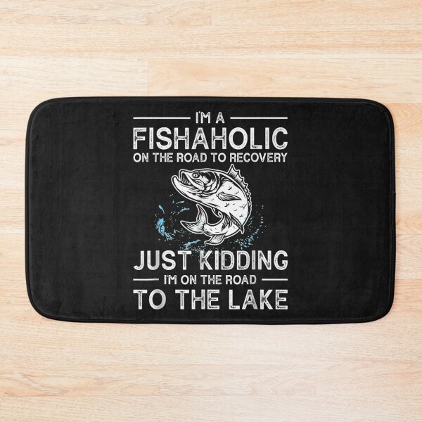Item preview, Im A Fishaholic On The Road To Recovery Funny Fishing designed and sold by angelabeulah.