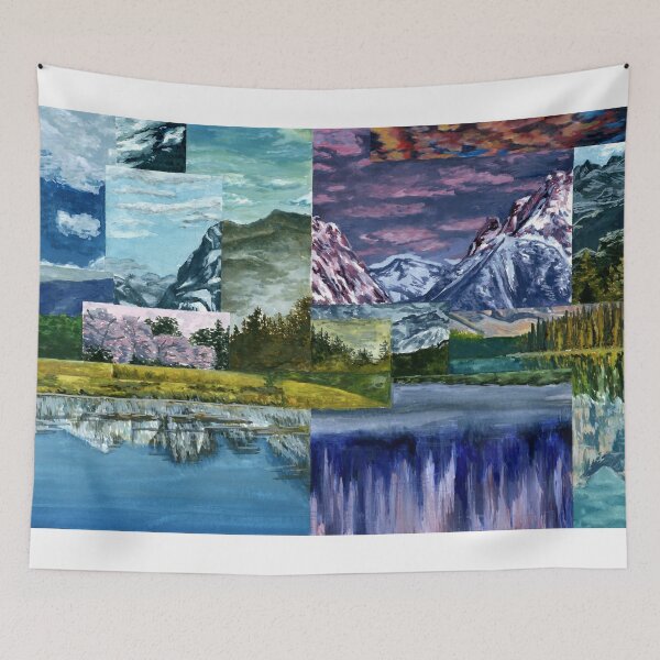 Item preview, The Ultimate Landscape Gouache Painting designed and sold by sternauticals.