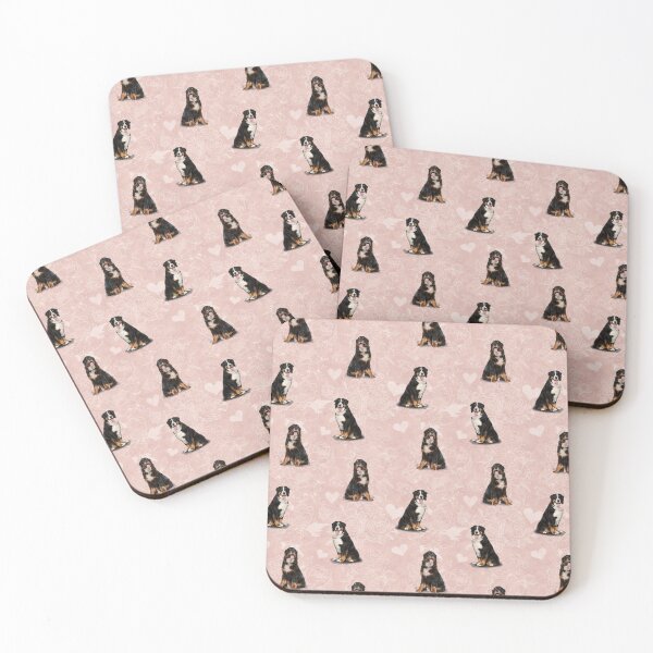 Item preview, El perro de montaña de Berna (rosa) designed and sold by Elspeth Rose Design.