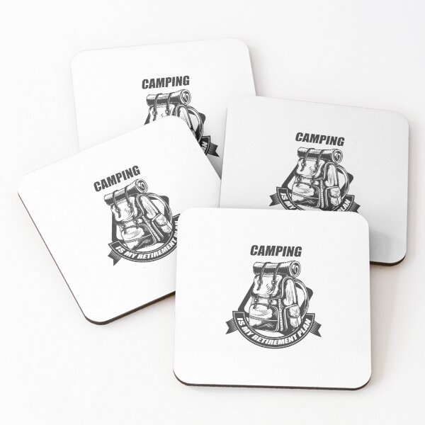 Item preview, Camping is my retirement plan designed and sold by Simo200.