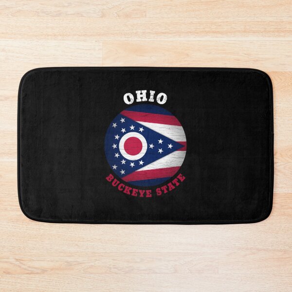 Item preview, OHIO BUCKEYE STATE FLAG designed and sold by Madjack Tees Kiwi SuperStore.