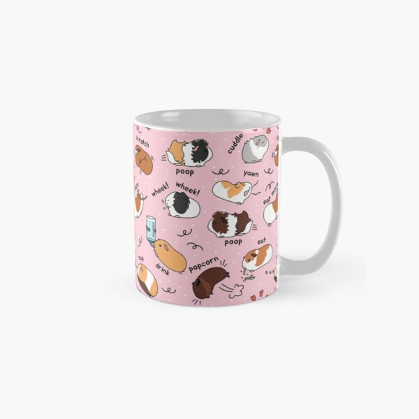 Item preview, Guinea Pig Daily To-Do List - Pink Background designed and sold by Lulupainting.