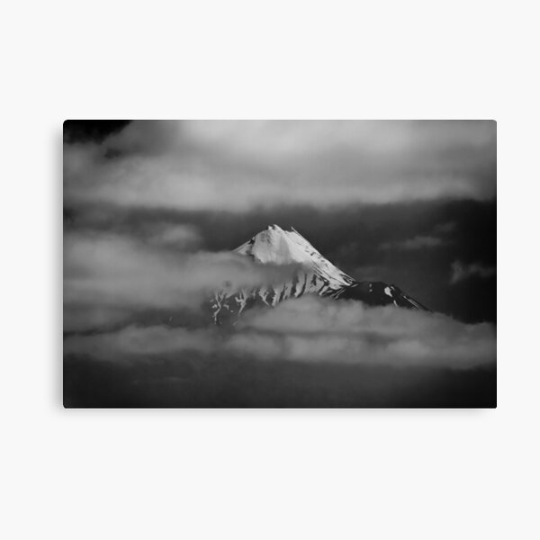 Taranaki amongst the clouds, New Zealand Canvas Print