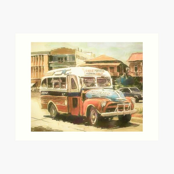 Panama 1954 Art Print