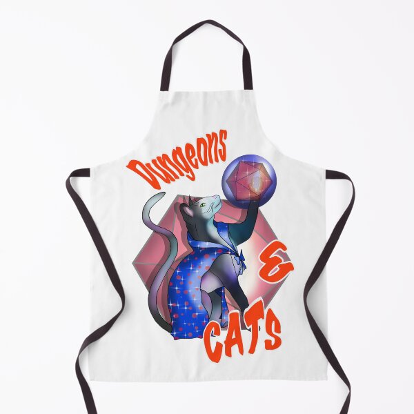Item preview, Dungeons and cats and a magical D20 designed and sold by CuisineCat.