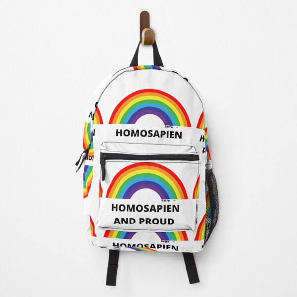 Item preview, Homosapien and proud (available white and black) designed and sold by Hampshire Historica.