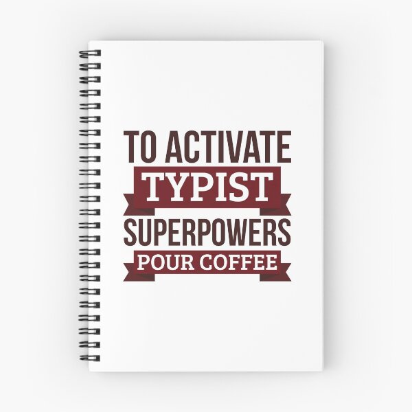 Item preview, Typist gift, To Activate Typist Superpowers Pour Coffee, Gift For Typist Funny Coworker Boss Mug Gift designed and sold by Orange Pieces.