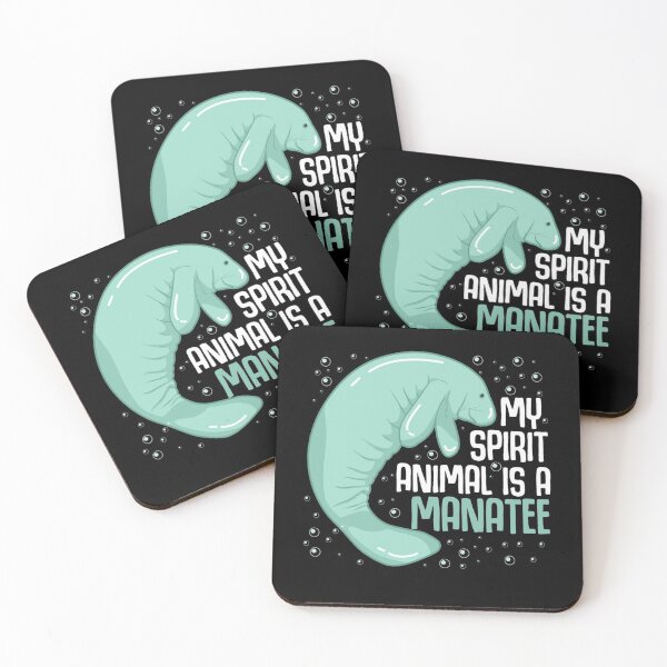 Item preview, My Spirit Animal Is A Manatee Sea Cow Oceanic Creature Lover designed and sold by Marguritesuzy.