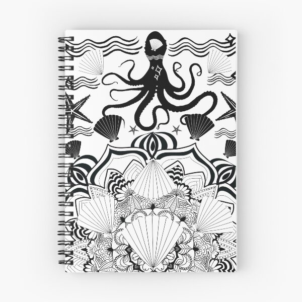 Item preview, Magical Octopus Sea Mandala designed and sold by fontspree.