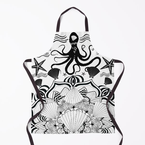 Item preview, Magical Octopus Sea Mandala designed and sold by fontspree.