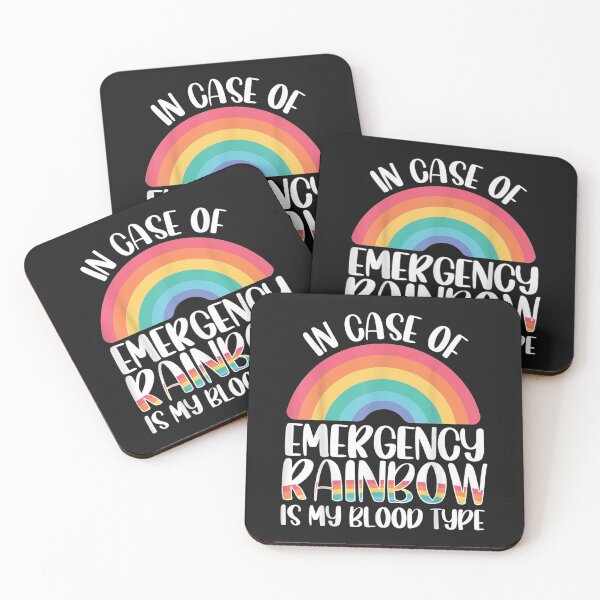 Item preview, In Case of Emergency Rainbow is my Blood Type LGBT designed and sold by angelabeulah.