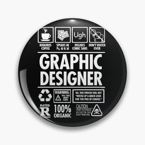 Item preview, Graphic Designer "Hates Comic Sans" Funny Job designed and sold by Nerd Shizzle.