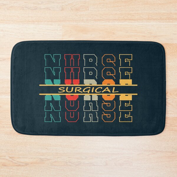 Item preview, Surgical Nurse Vintage Stacked Letter Rainbow designed and sold by DebbisPalette.