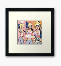 BBVW smash Framed Print