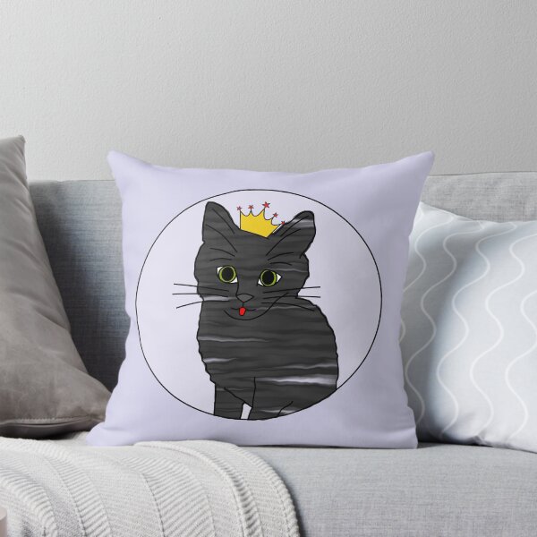 Item preview, Cat in a Crown designed and sold by KittyPolka.