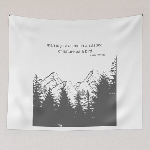 Item preview, Alan Watts Man and Nature designed and sold by pjoliv.