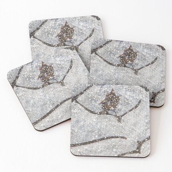 Item preview, Ice formations with a bird designed and sold by Ingo Gerlach.