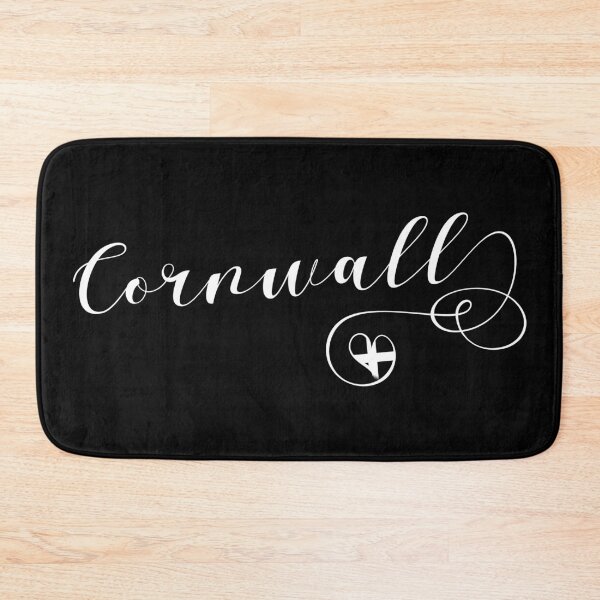 Item preview, Cornwall Flag in Heart, Cornish, Kernow, Celtic designed and sold by Celticana.