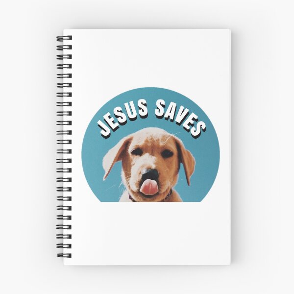 Item preview, Jesus Saves Dawg designed and sold by Anchored  & Co..