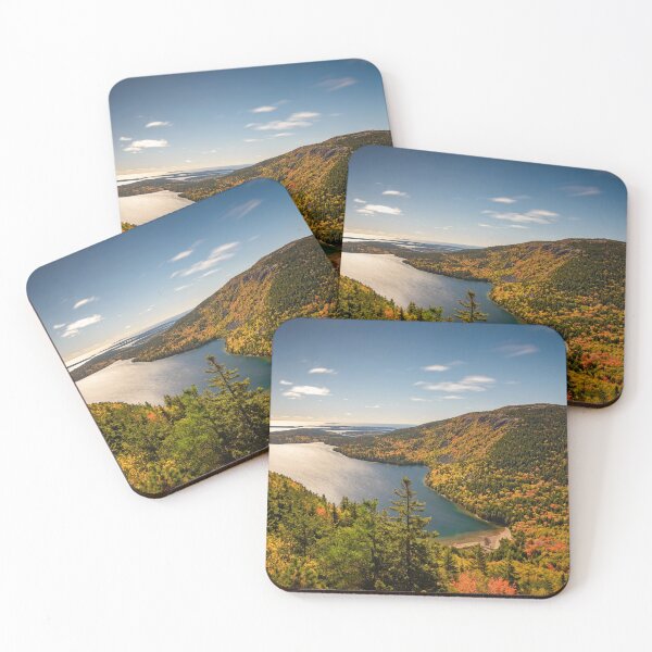 Item preview, Jordan Pond Autumn Acadia National Park Maine designed and sold by LandscapeArtCP.