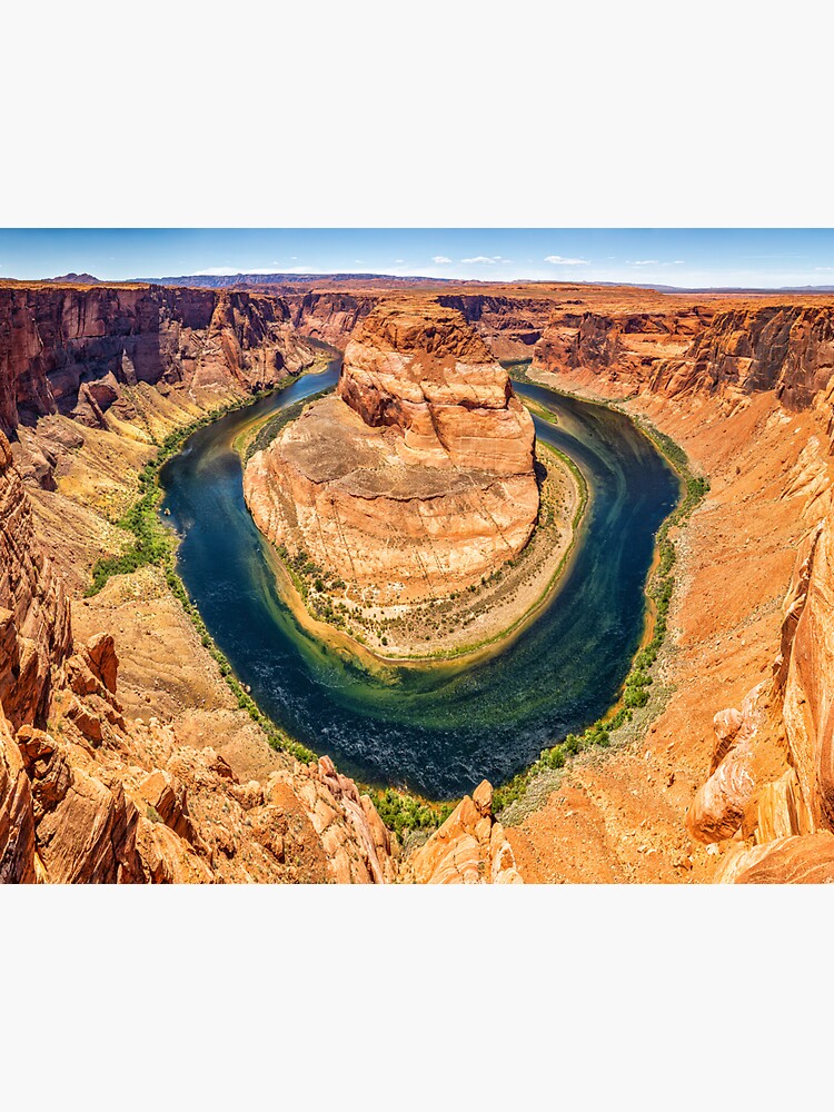 Thumbnail 3 of 3, Sticker, Horseshoe Bend Colorado River Arizona designed and sold by GestaltImagery.
