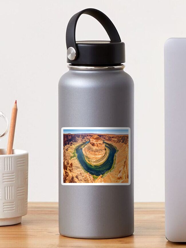 Thumbnail 1 of 3, Sticker, Horseshoe Bend Colorado River Arizona designed and sold by GestaltImagery.