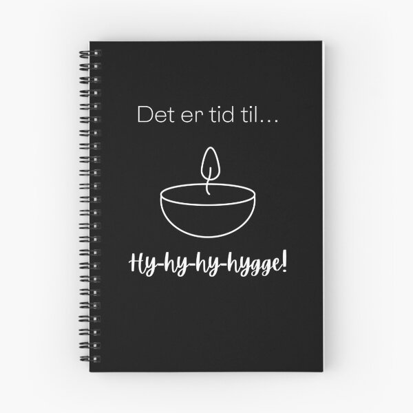 Item preview, (Design is in Danish) Det er tid til hygge! (It's time to get cozy.) designed and sold by Cosmic-Ferret.