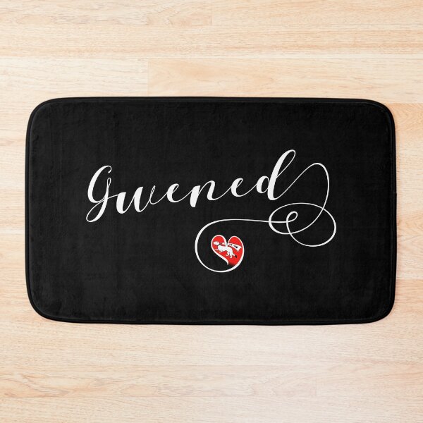 Item preview, Gwened Flag in Heart, Vannes, Breton, Brittany, Celtic designed and sold by Celticana.