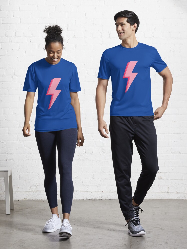 Pink Lightning bolt stanely cup Unisex t-shirt – Abbicreates Studio