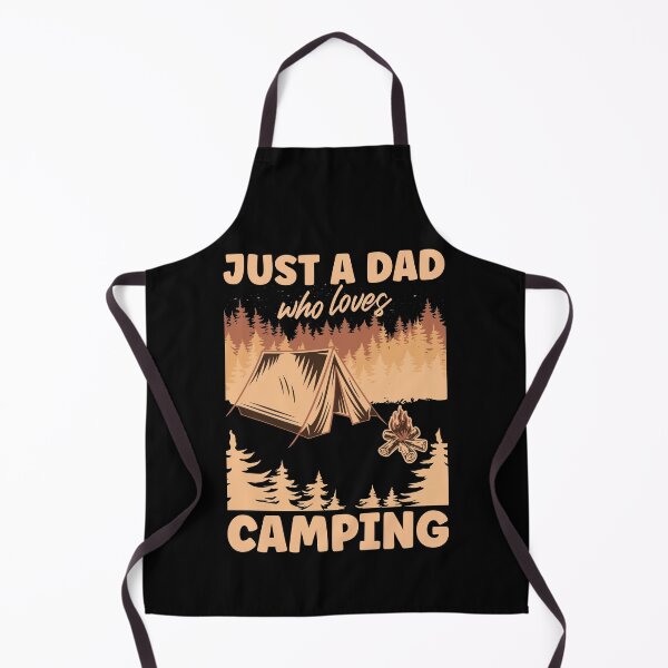 Item preview, Copy of Just A Dad Who Loves Camping | Funny Brown Text designed and sold by Estrytee.