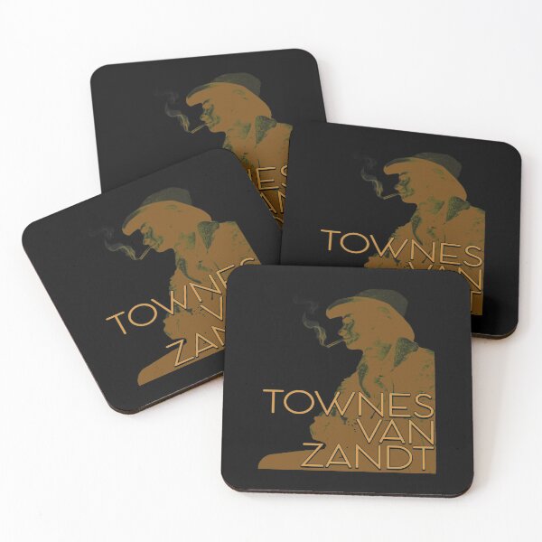 Item preview, Townes Van Zandt T-ShirtTownes Van Zandt - Live is to Fly Retro FanArt T-Shirt_by DarkLordPug_ designed and sold by haonampho.