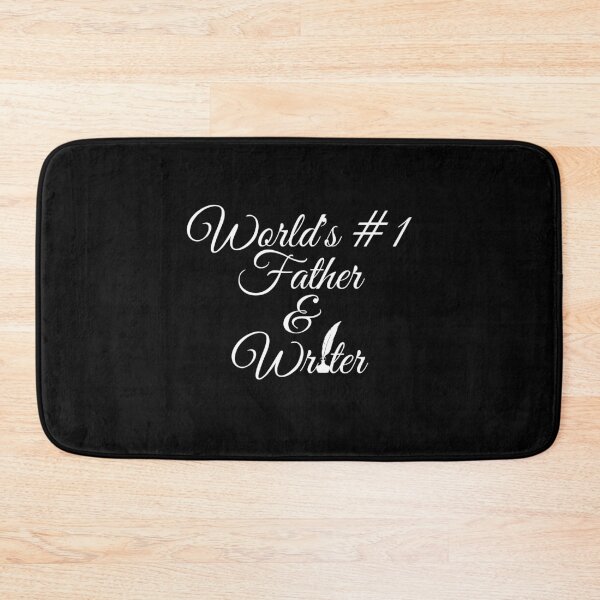 Item preview, World's #1 Father & Writer designed and sold by TheKnightWriter.